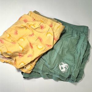 VS Pink boxer sleep shorts 2 PACK!!